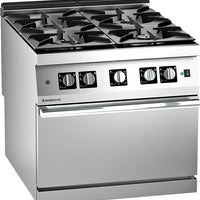 Angelo Po Icon9000 1N1FAAGV - 4 Burner Range Oven