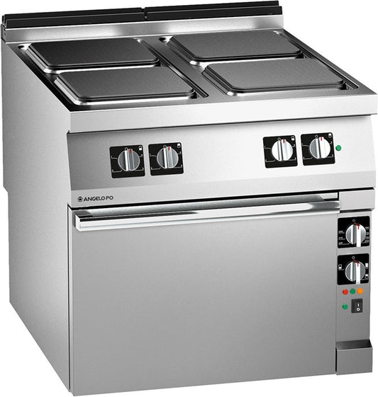 Angelo Po Icon9000 1N1PE4EV-3MM - 4 Burner Range Oven