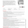 Angelo Po Icon7000 1S1FA0G - 4 Burner Range Oven