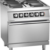 Angelo Po Icon7000 1S1PE2E - 4 Burner Range Oven