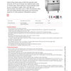 Angelo Po Icon7000 1S1TPG - Solid Top Range Oven