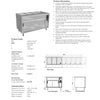Culinaire CH.BMH.I.7 - Bain Marie Hot Cupboard