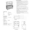 Culinaire CH.HC.I.GDD.6 - Hot Cupboard Island With Double Gantry & Heat Lamps