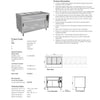 Culinaire CH.BMH.I.3 - Bain Marie Hot Cupboard
