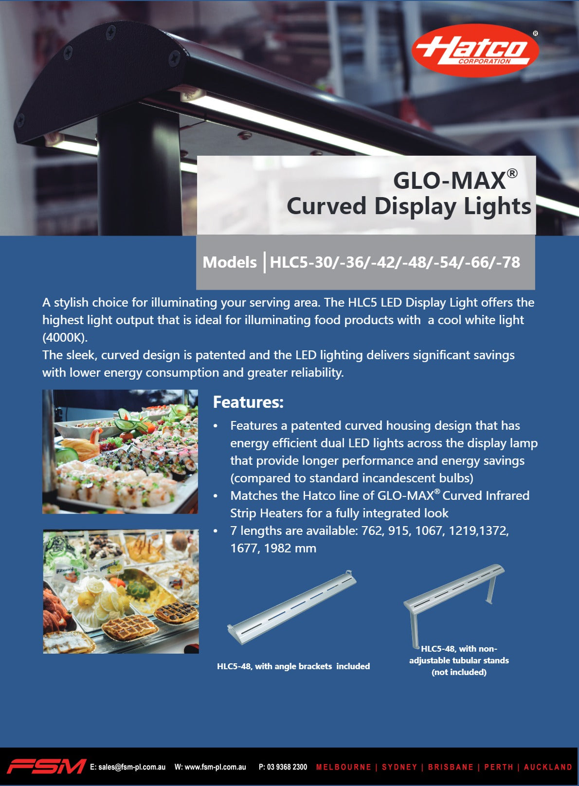 Thumbnail - Hatco Glo-Max HLC5-54 - Display Light