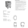 Culinaire CH.BC.0611 - Banquet Cart