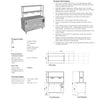 Culinaire CH.HC.I.GDB.5 - Hot Cupboard Island With Double Gantry & Heat Lamps