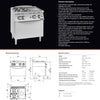 Giorik 700 Series TG74FTLT - Range Oven