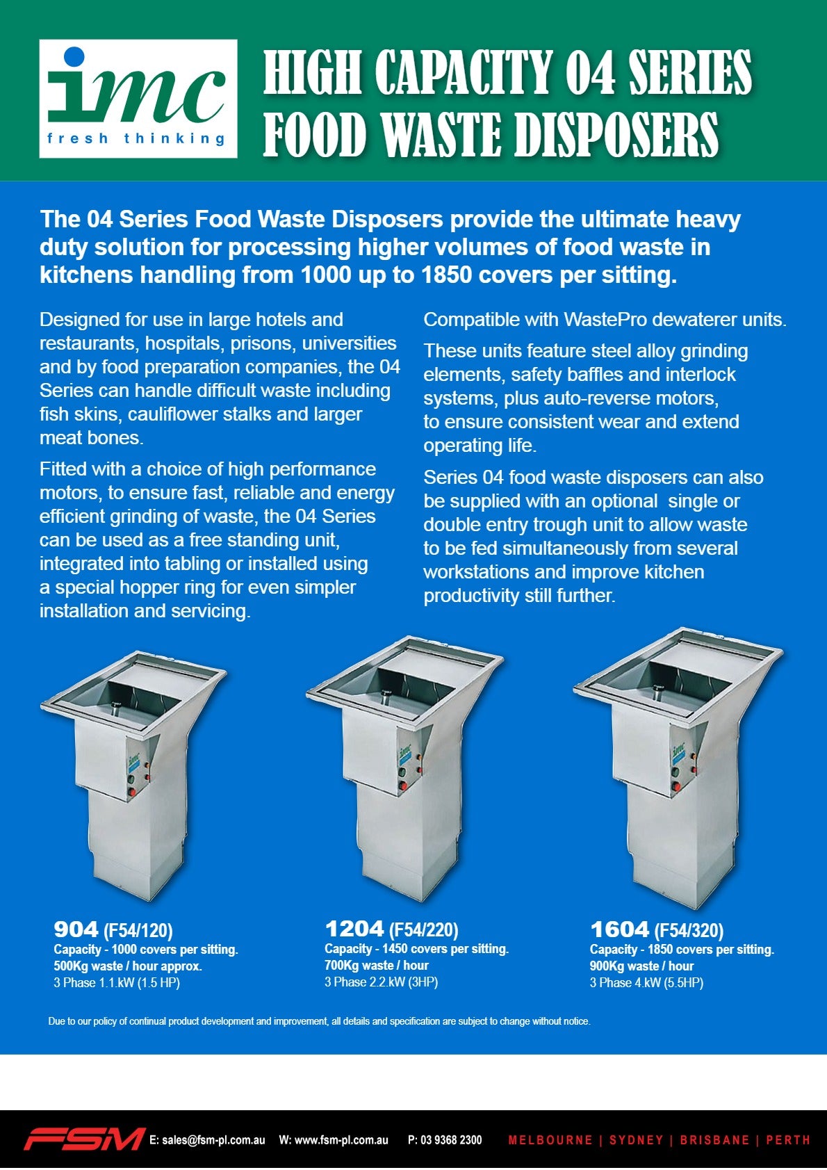 Thumbnail - IMC 1204 - High Capacity Waste Disposal Unit