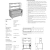 Culinaire CH.BMH.I.GDD.8 - Bain Marie Island With Double Gantry