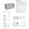 Culinaire CH.BMH.I.8 - Bain Marie Hot Cupboard
