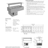 Culinaire CR.CWCF.U.GSF.8 - Under Counter Cold Well With Flat Glass Gantry