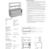 Culinaire CH.BMH.I.GDB.5 - Bain Marie Island with Double Gantry