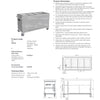 Culinaire CH.BMHM.4 - Mobile Bain Marie Hot Cupboard