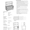 Culinaire CH.BMH.I.GDD.6 - Bain Marie Island With Double Gantry