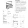 Culinaire CH.HC.I.GDB.3 - Hot Cupboard Island With Double Gantry & Heat Lamps