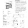 Culinaire CH.HC.I.GDD.7 - Hot Cupboard Island With Double Gantry & Heat Lamps