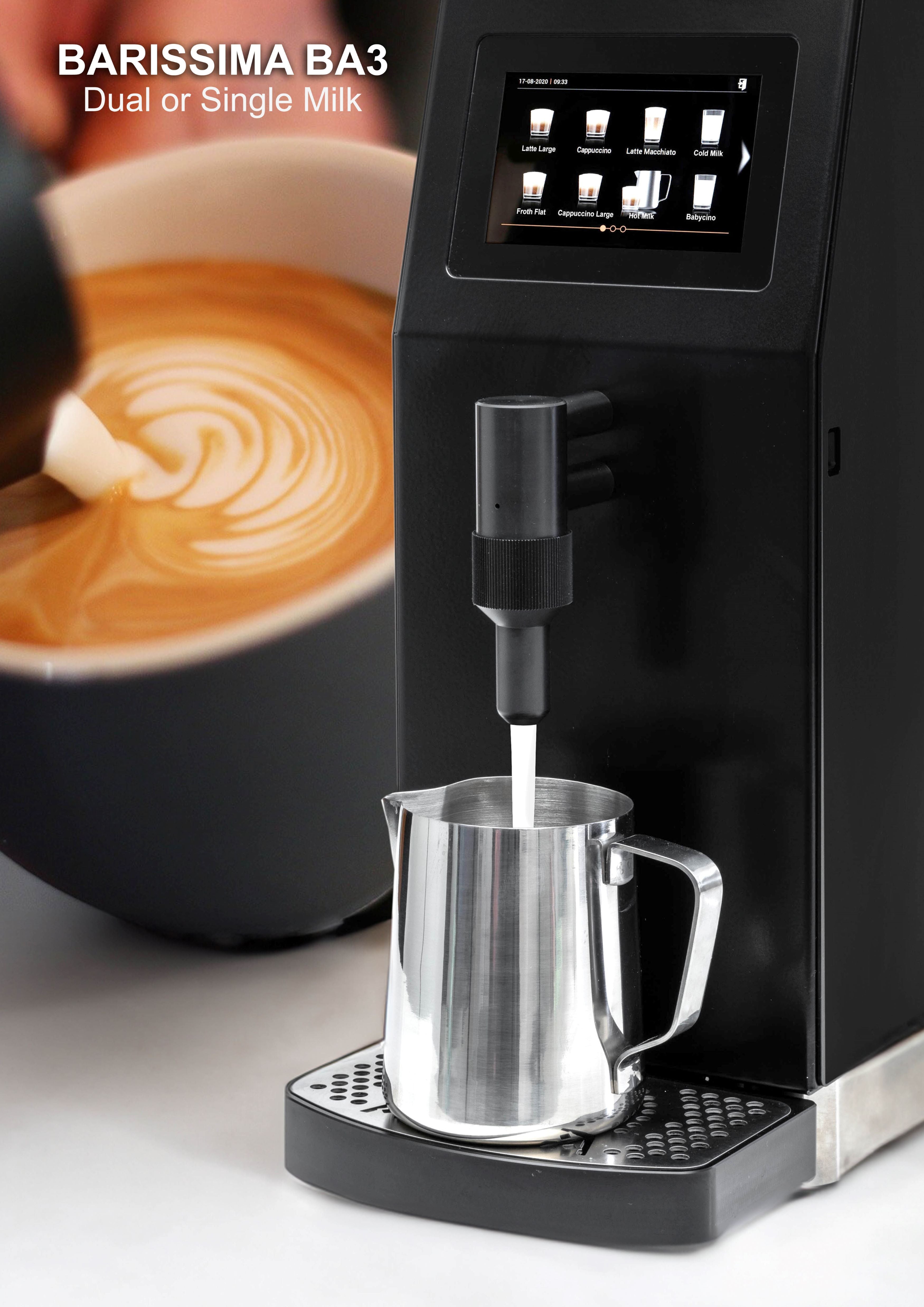 Barissima BA3 Dual Milk - Milk Frother