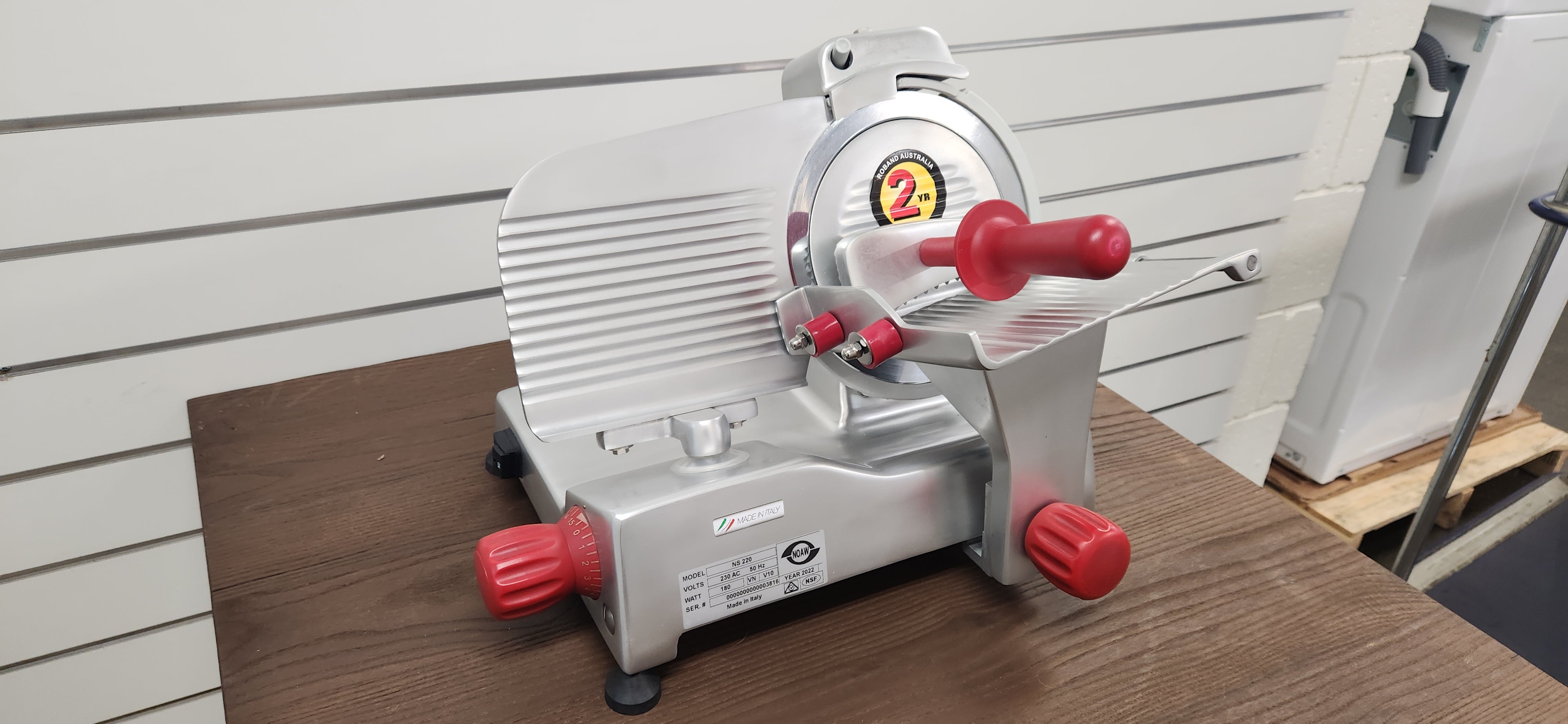 Noaw NS250 Manual Meat Slicer