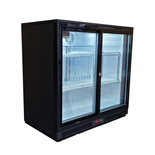 AG Equipment 2BBR-S - Sliding Door Bar Fridge