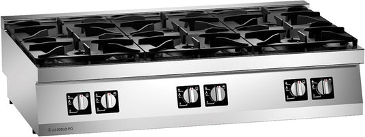 Angelo Po Icon7000 2S0FA0B - 6 Burner Cook Top