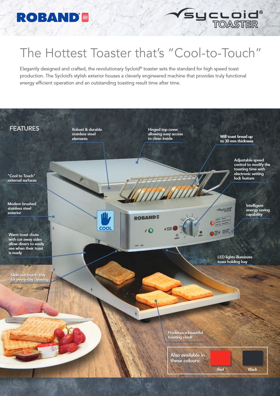 Roband Sycloid ST350AR - Conveyor Toaster