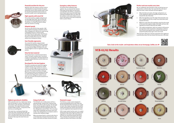Hallde VCB-62-3PH - Vertical Cutter Blender