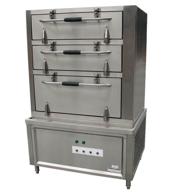 Oxford 3DFS-930 3 Door Steamer