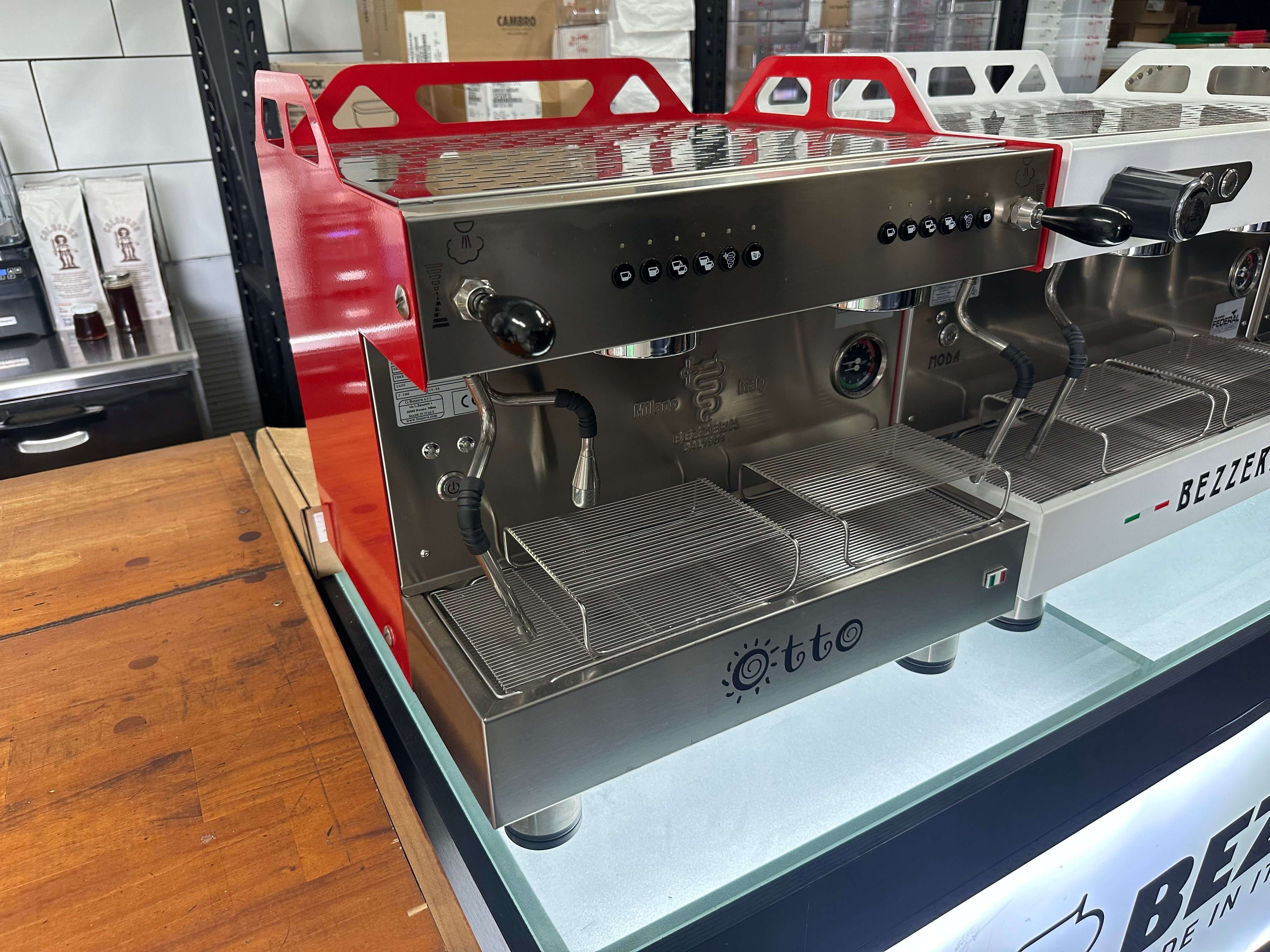 Bezzera Otto De Electroncic Compact 2 Group Coffee Machine