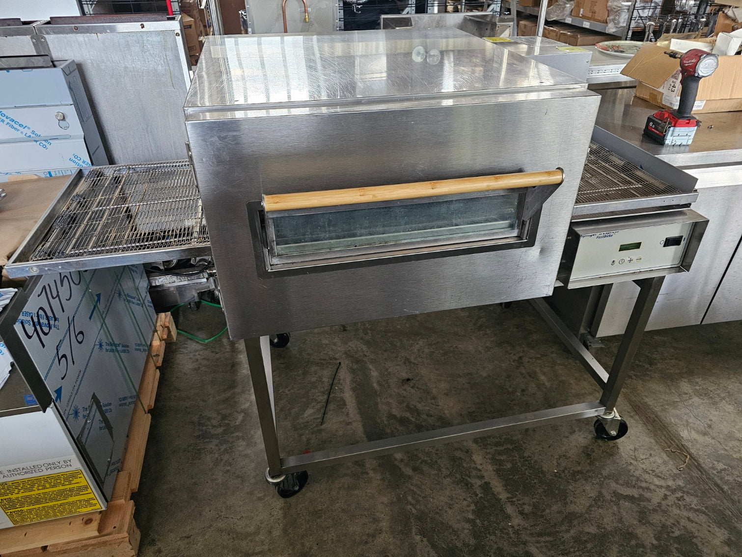 Lincoln 1155-1 Conveyor Pizza Oven 1100 Series