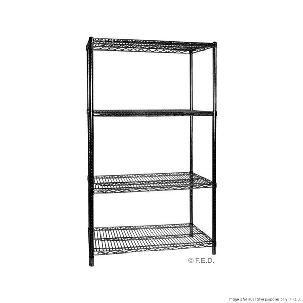 Modular Systems B18/36 - Four Tier Shelving