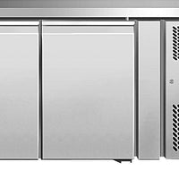Pro.Equip 314LT - 2 Solid Door Undercounter Freezer