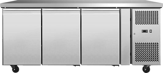 Pro.Equip 465LT - 3 Solid Door Undercounter Freezer