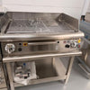 Baron Q70SFT/G800 + 70CAV8 2 Burner Gas Griddle + Stand
