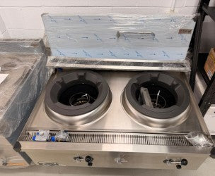 Jasper JA-2CB-N Double Wok Range Chimney Burner