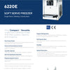 Spaceman 6220E - Soft Serve & Acai Freezer