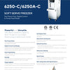 Spaceman 6250-C - Soft Serve & Acai Freezer
