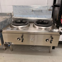 Jasper JA-2CB-N Double Wok Range Chimney Burner