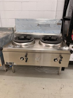 Jasper JA-2CB-N Double Wok Range Chimney Burner