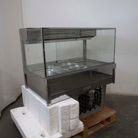 Roband SRX23RD Square Glass Cold Food Display