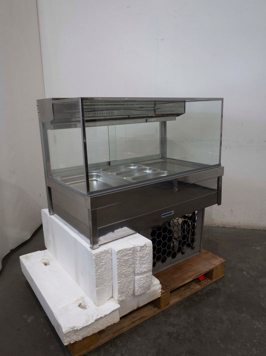 Roband SRX23RD Square Glass Cold Food Display