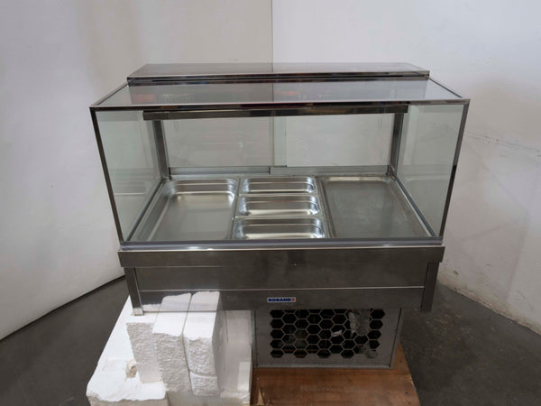 Roband SRX23RD Square Glass Cold Food Display