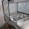 Roband SRX23RD Square Glass Cold Food Display