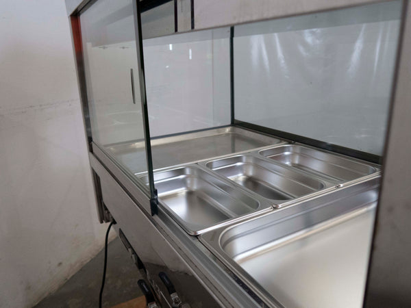 Roband SRX23RD Square Glass Cold Food Display