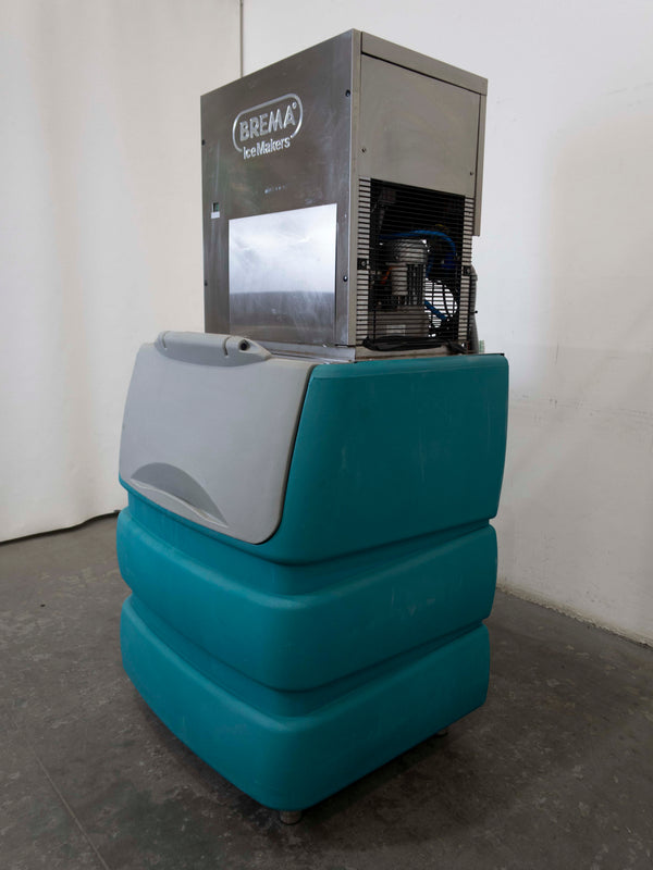 Brema TM250A-Q Ice Machine with Ice Storage Bin