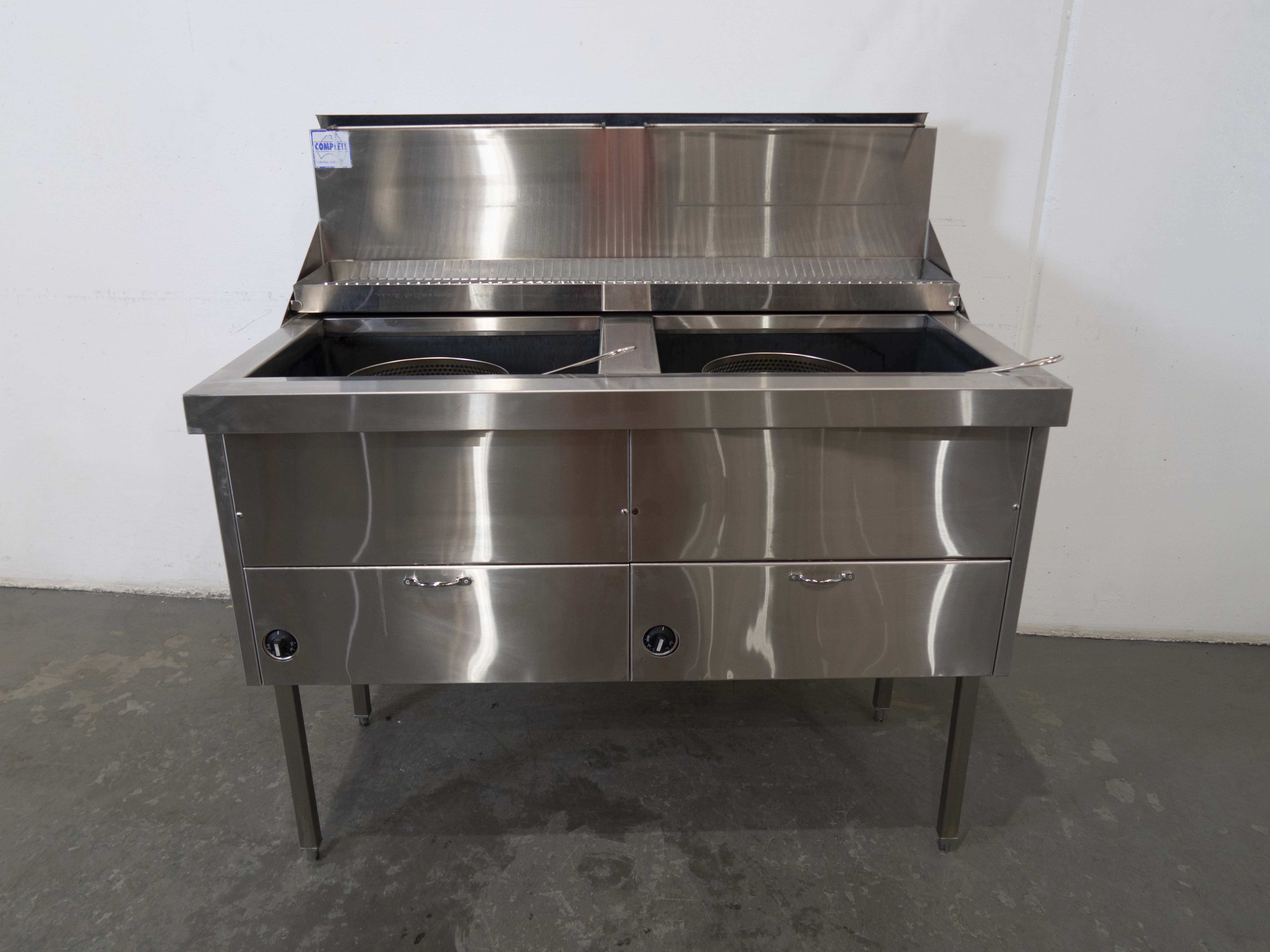 Complete WFS-2/22 Double Pan Fryer
