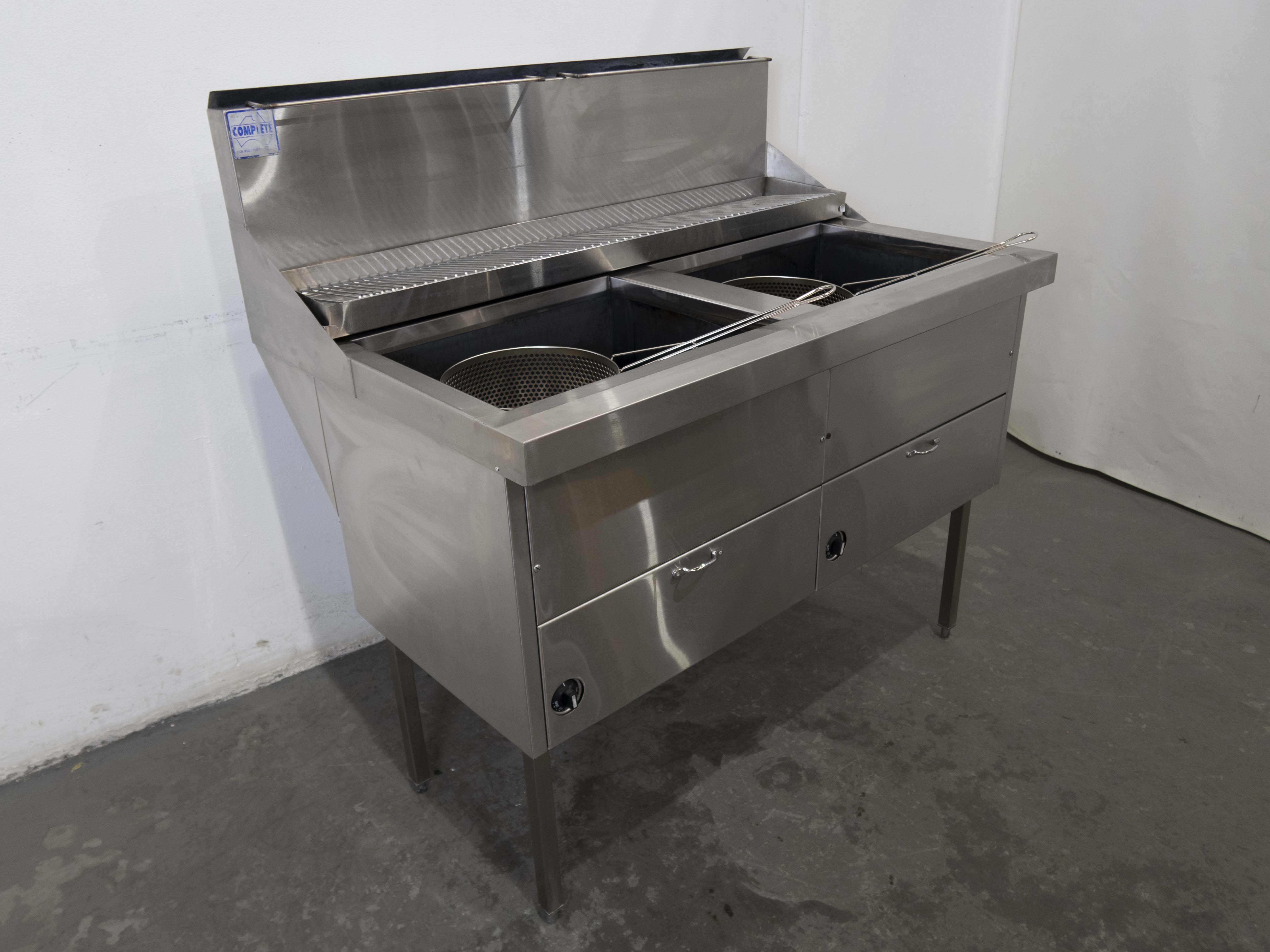 Complete WFS-2/22 Double Pan Fryer