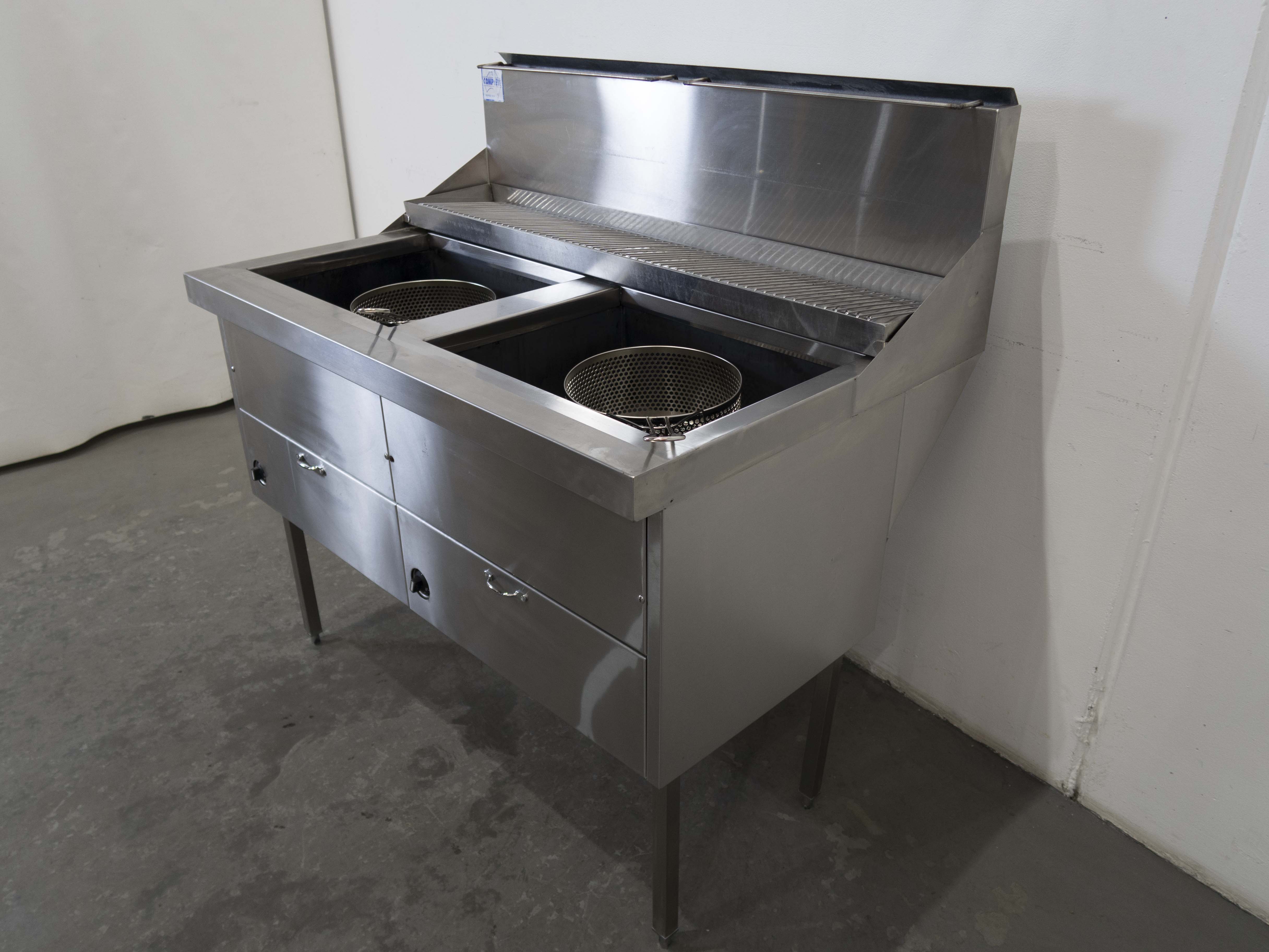 Complete WFS-2/22 Double Pan Fryer