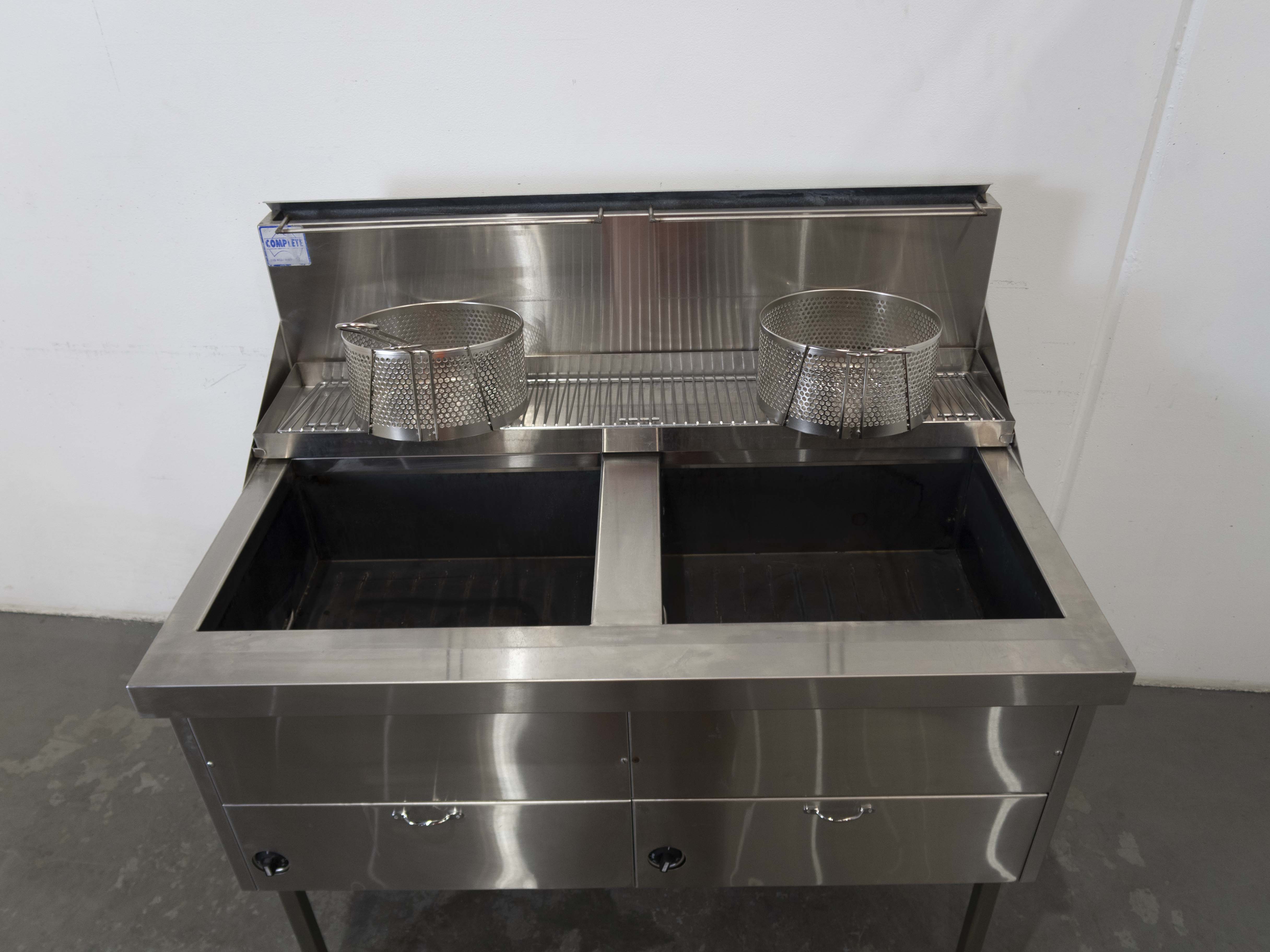 Complete WFS-2/22 Double Pan Fryer