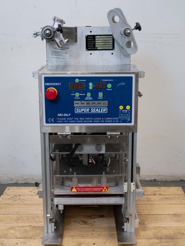 Super Sealer REI-59LF Tray Sealer Machine